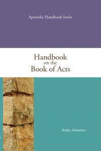 Handbook on the Book of Acts cover